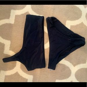 ZAFUL black one shoulder bikini